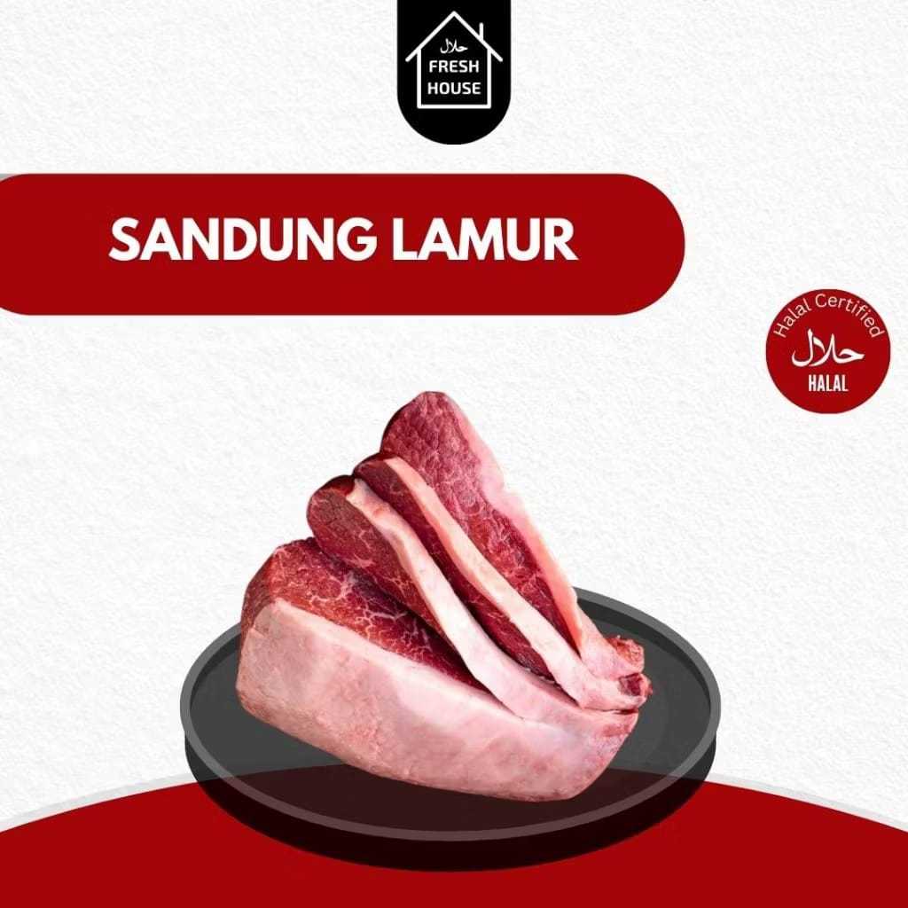 SANDUNG LAMUR / TETELAN SAPI AUSTRALIAN BRISKET FROZEN 500GR