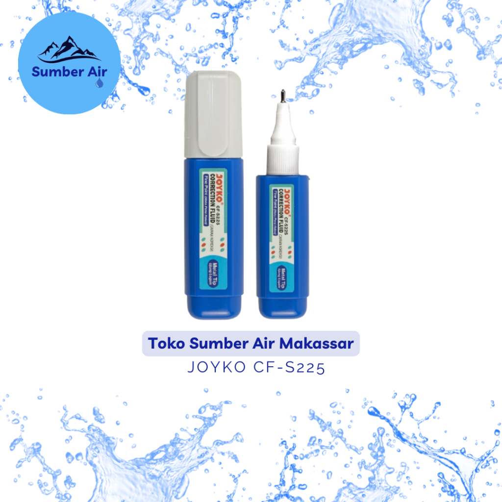 

JOYKO Correction Fluid CF - S225 | Tip Ex Cair CF-S225 | Tipe X |