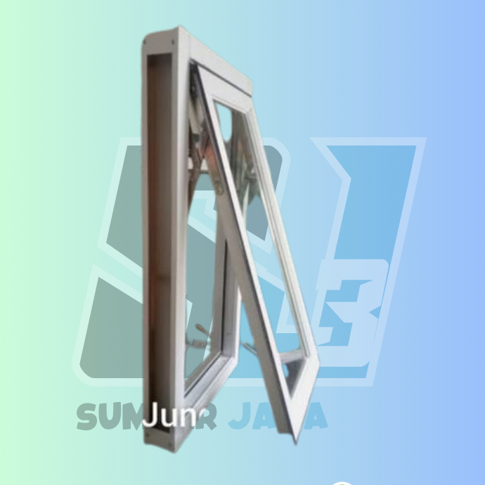 Kusen dan Jendela alumunium ukuran 100x60cm