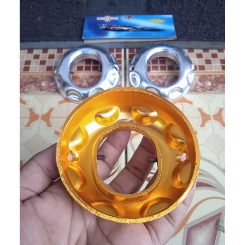 Endcup corong knalpot original Storm Thailand CNC Jupiter MX 135 spark 135 Lc 135