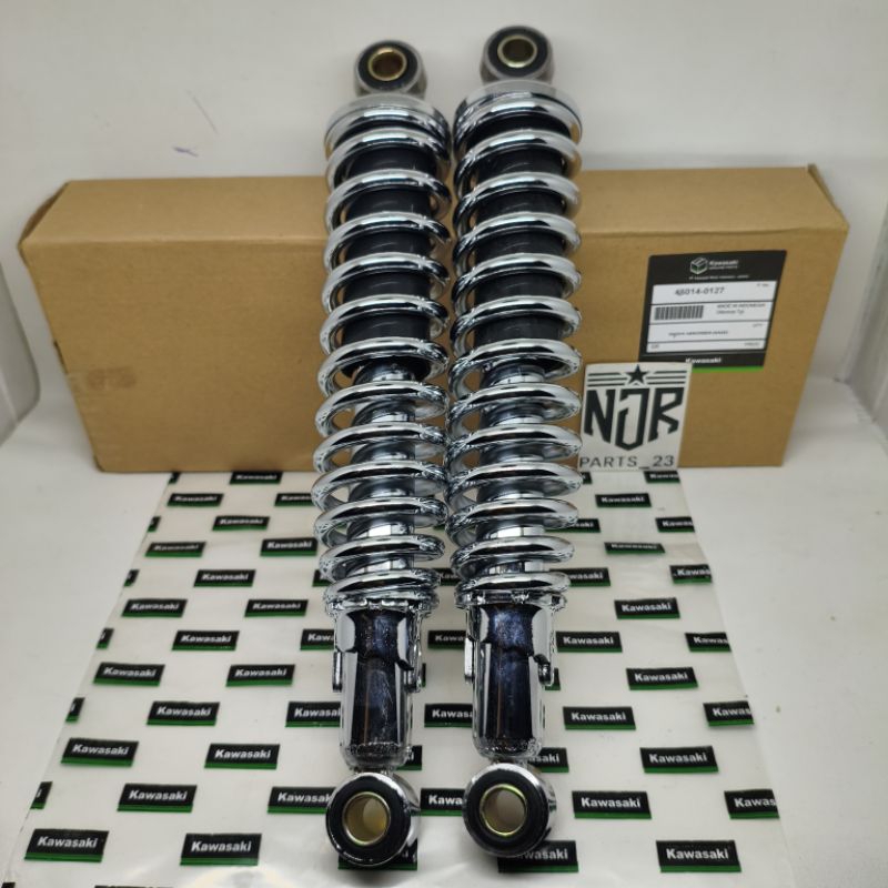 SHOCK BREAKER BELAKANG CROME KAWASAKI KAZE R BLITZ ORI