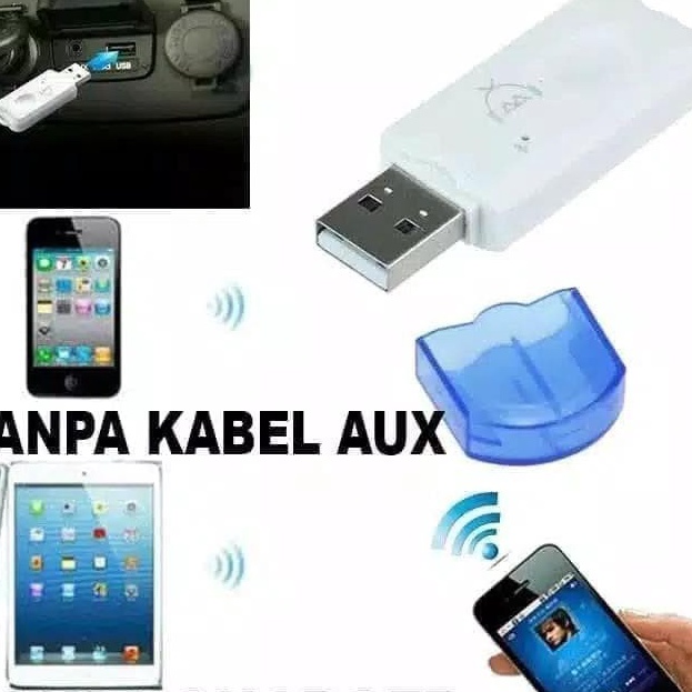 Hemat Dongle USB Bluetooth Audio Receiver Music Tanpa Kabel Aux  Bluetooth Receiver AV Receiver