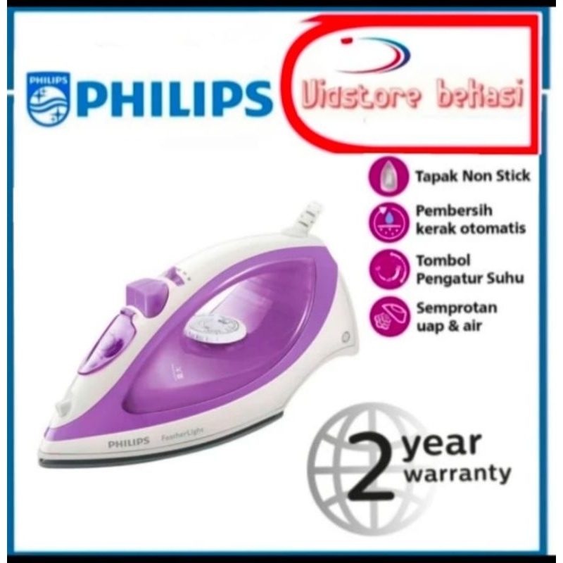 Setrika uap philips GC1418 setrika uap philips/GC1418/PHILIPS GC1418/Steam iron Philips 1418/SETRIKA