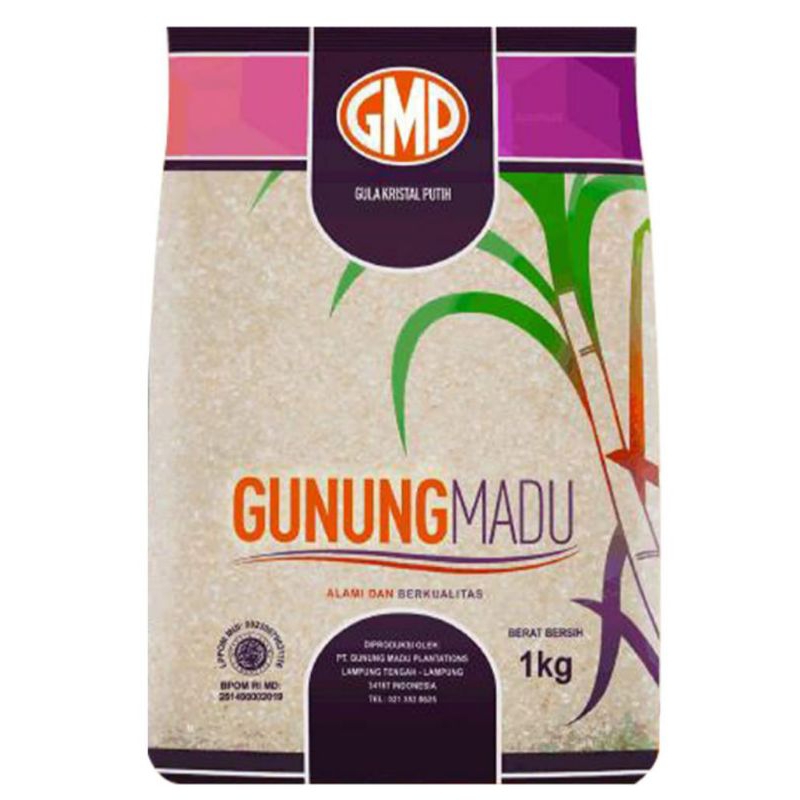 

Gula Pasir GMP Gunung Madu 1 kg