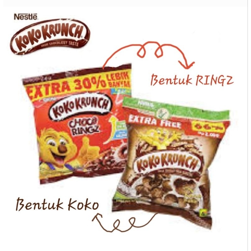 

Nestle Cereal Koko Krunch (Renceng) / Sereal KokoKrunch / Nestle Sarapan KokoKrunch Coklat