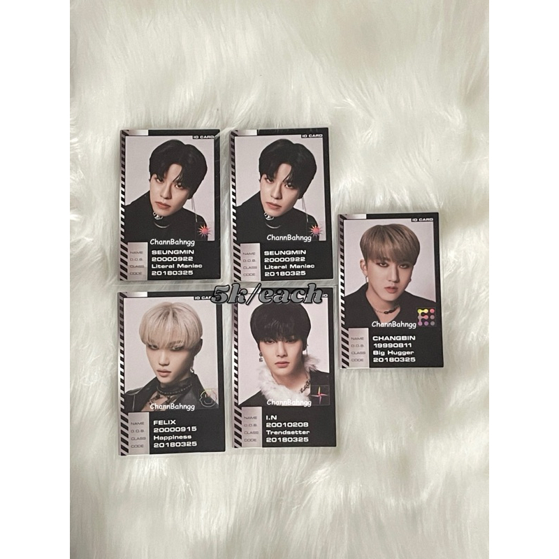 Photocard SKZ