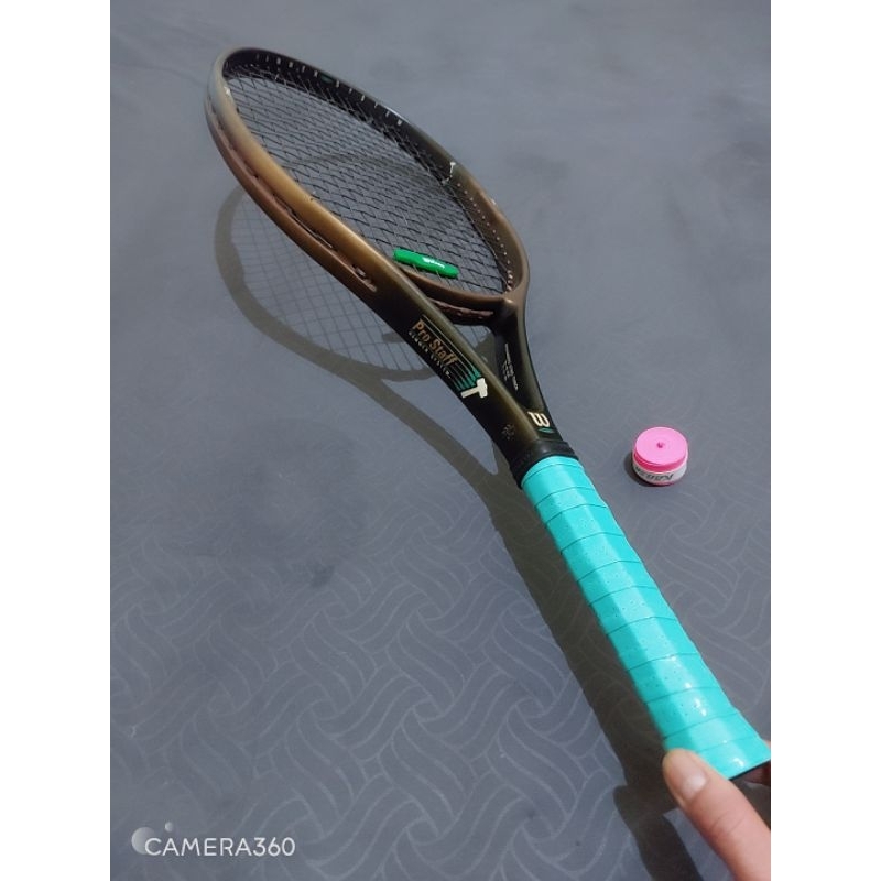 RAKET TENIS ORIGINAL WILSON PRO STAFF HAMMER SYSTEM BEKAS MASIH BAGUS SIAP PAKAI 285 GRAM