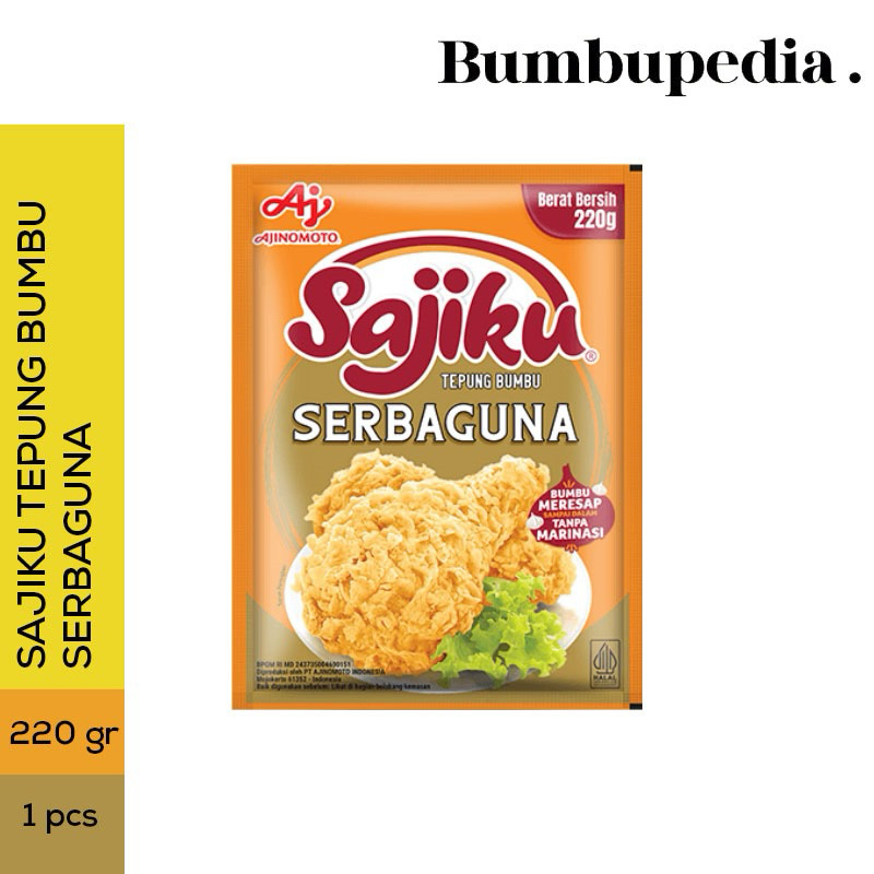 

Sajiku Tepung Serbaguna 220gr