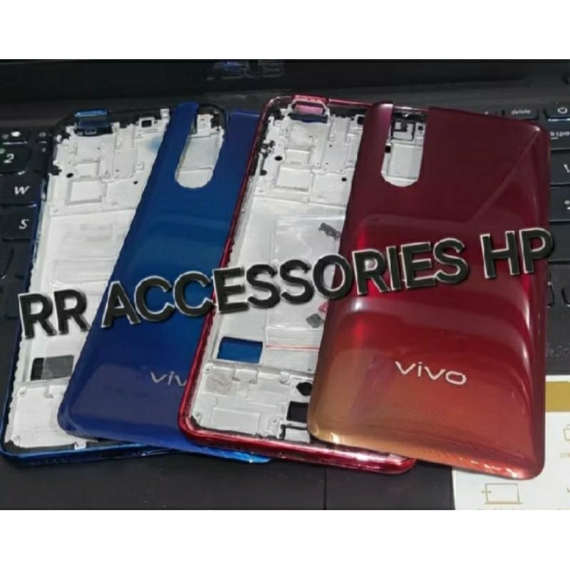 (ORIGINAL)Kesing Housing Casing fullset Frame Lcd vivo v15 pro frame + backdoor