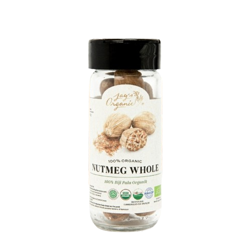 

Jays Organic Nutmeg Whole 50 Gr