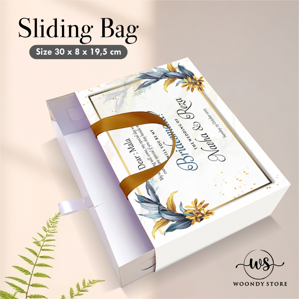 

INNER (DALAMAN) SLIDING BOX SOUVENIR TANPA PAPER BAG - DALAMAN BOX HAMPERS READY STOCK [ECER]