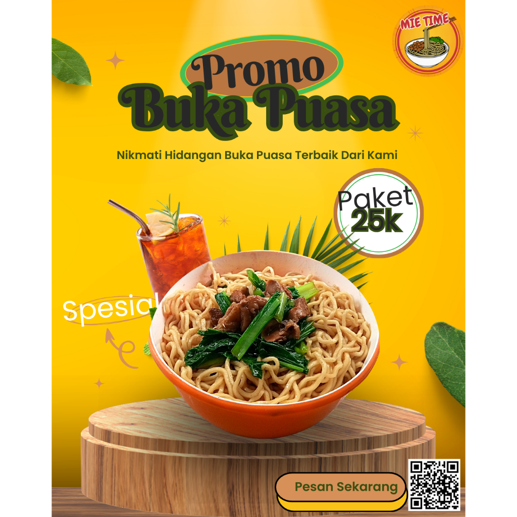 

Mie Ayam Paket Buka Puasa