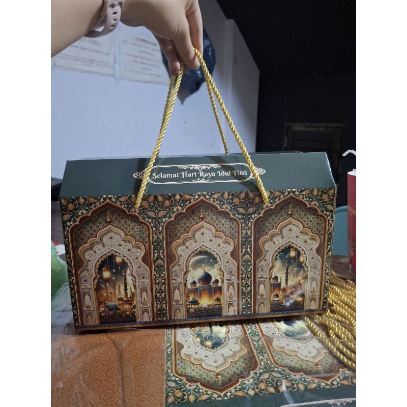 

paper bag idul fitri 2025 besar tas kotak hampers