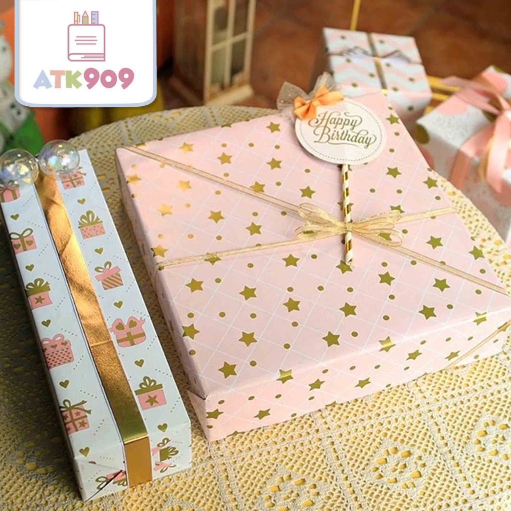 

ATK909 10 pcs kertas kado impor /kertas kado isi 10 campur /kertas kado premium