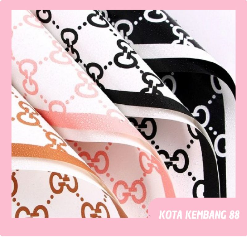 

Kertas Bunga Buket Branded Paper Flower Wrapping Bunga Cellophane KB120