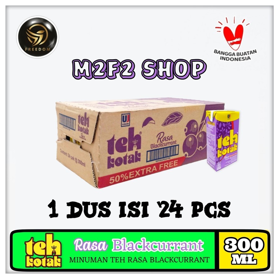 

Teh Kotak Ultra Rasa Blackcurrant Tea - 300 ml (Kemasan Karton)