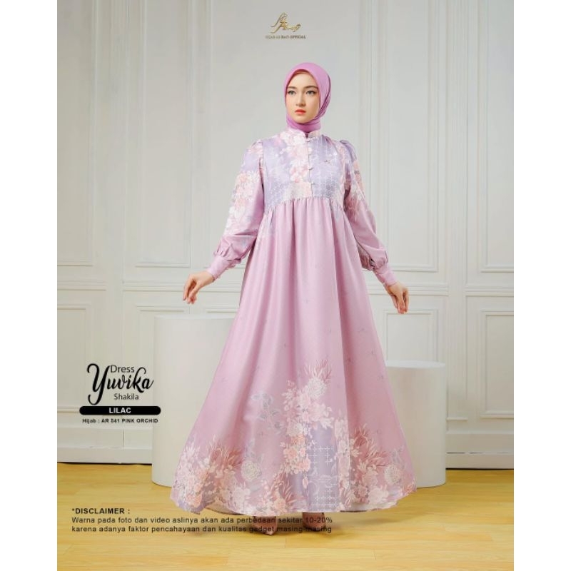 YUVIKA DRESS || DRESS WANITA BY HIJAB AR RAFI