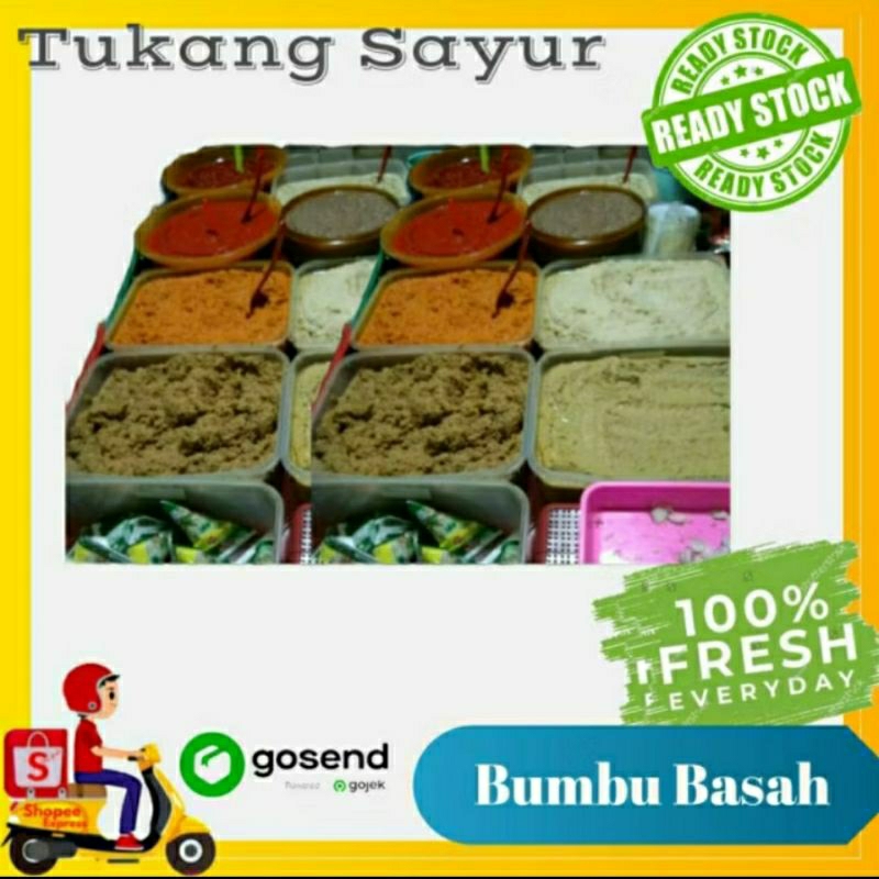

Cabe Bawang Merah Putih Giling - Bumbu Segar Palembang