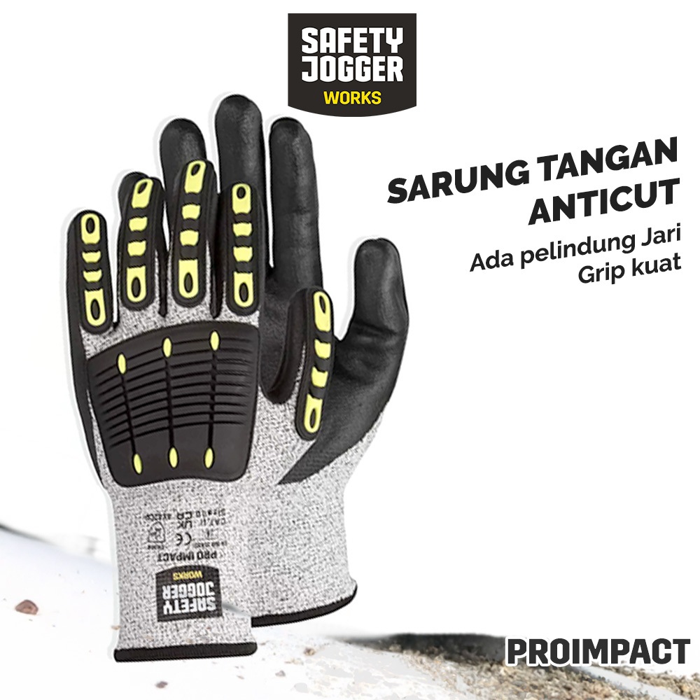 Safety Jogger Works Proimpact Sarung Tangan Safety