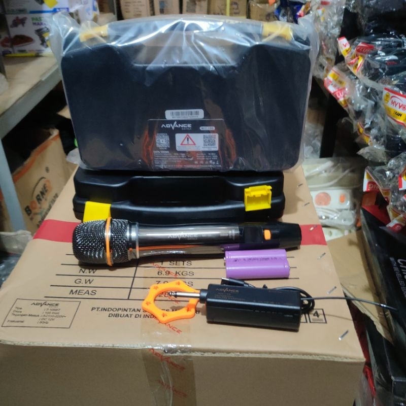 mic wireless advance mic-105