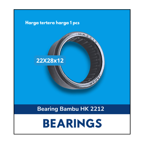 Bearing Bambu HK 2212 N*N Japan Needle Bering HK2212