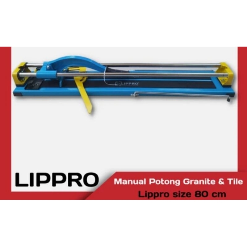 Alat Potong Granit 80cm Alat Potong Granit 800mm 80cm 32" Laser LIPPRO / Alat Pemotong Manual