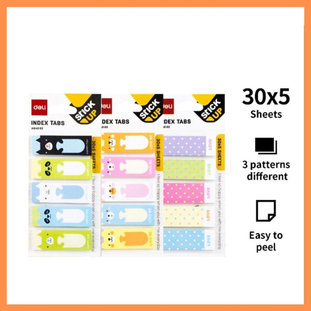 

DELI Sticky notes motif lucu EA64002