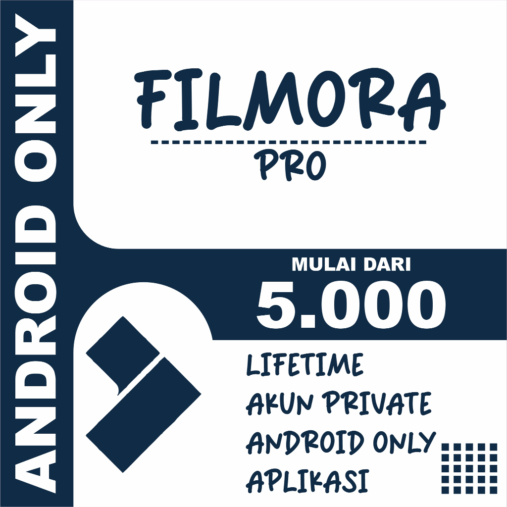 SOFTWARE FILMORA PRO PREM PRO FULL GARANSI BULANAN - ANDROID ONLY - TERMURAH - BERGARANSI - PREMIUM