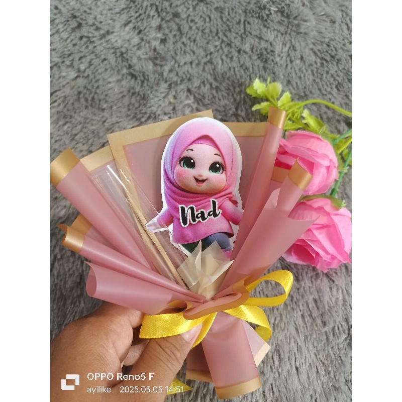 

ayilike 1 pak buket angpau wisuda lebaran ulang tahun custom nama Karawang / amplop lucu imut