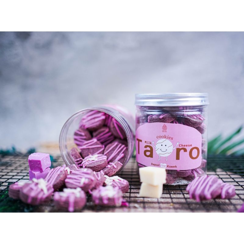 

Taro cookies, Redvelvet Cookies 600 ml
