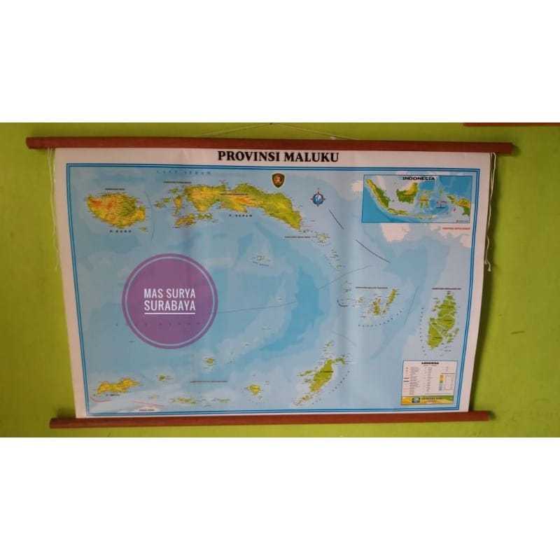 

Peta Provinsi Maluku Kecil Bingkai (102 x 72cm)