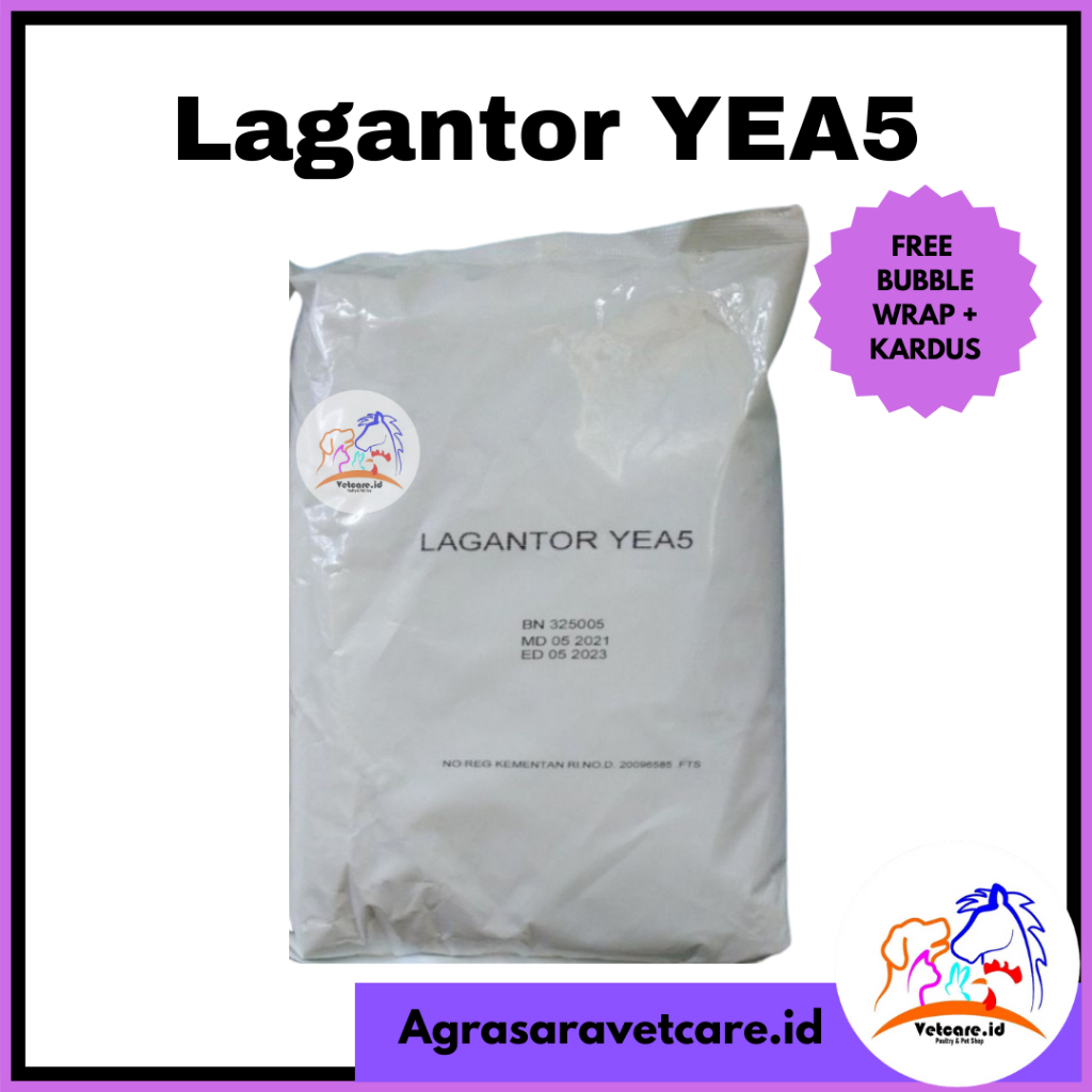 Lagantor YEA5 kemasan 1 kg- PREMIX MINERAL dan PROBIOTIK SAPI PERAH untuk meningkatkan produksi susu