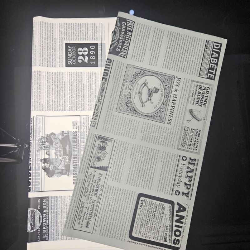 

Kertas Buket Wrapping Paper Buket Motif Koran Newspaper