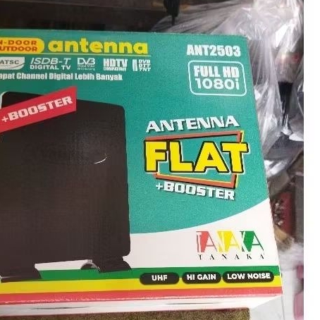 Anten Tanaka Indoor & Outdoor TV Antena