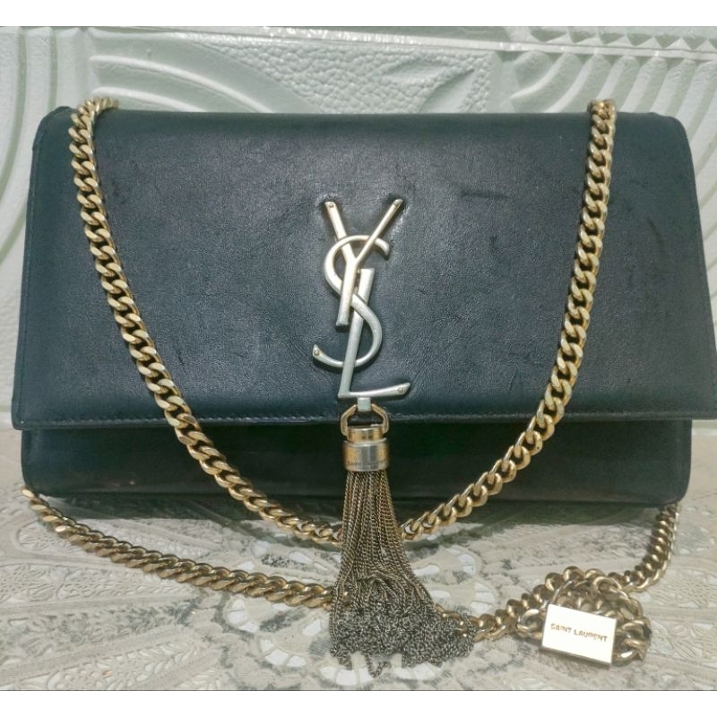 Tas YSL Saint Laurent Sling bag Hitam