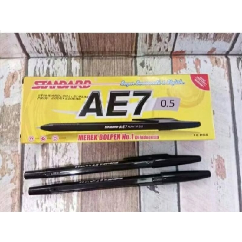 

pulpen standar AE9 hitam