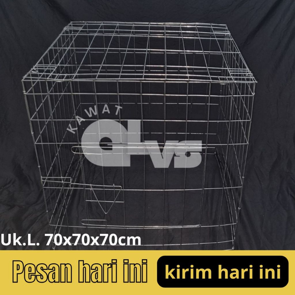 Kandang Ayam umbaran 70x70x70cm | kandang ayam umbaran galvanis