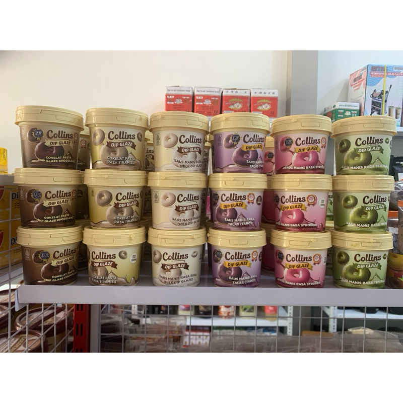 

Collins Dip Glaze 300gr