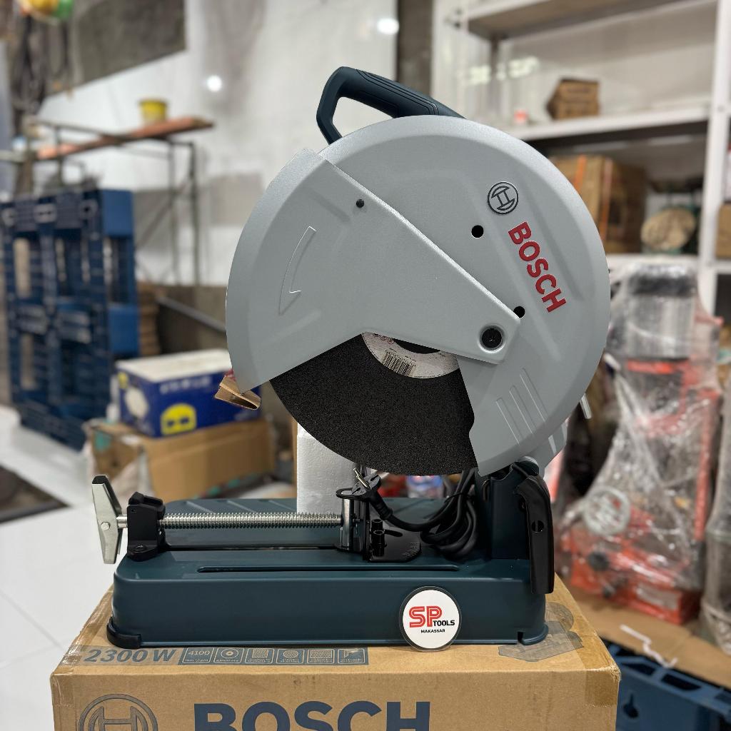 MESIN / CUT OFF / CUTTING WHEEL / GURINDA GERINDA DUDUK POTONG BESI 14" 14 INCH BOSCH 2300W GCO230
