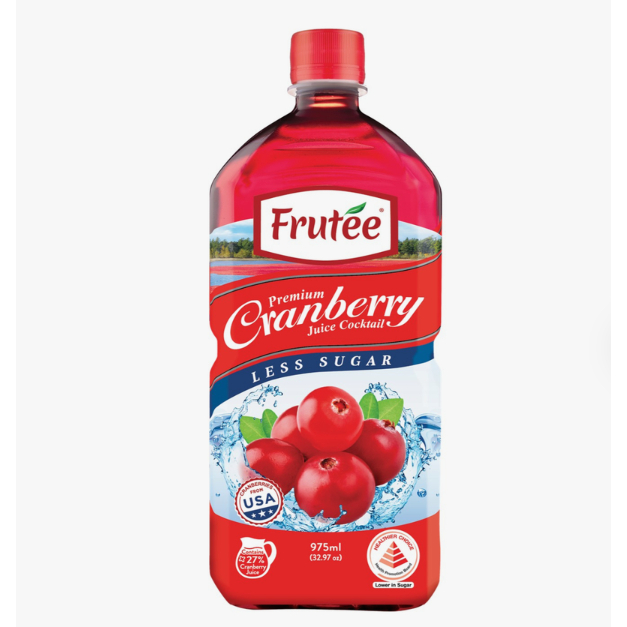 

sari buah cranberry frutee 975