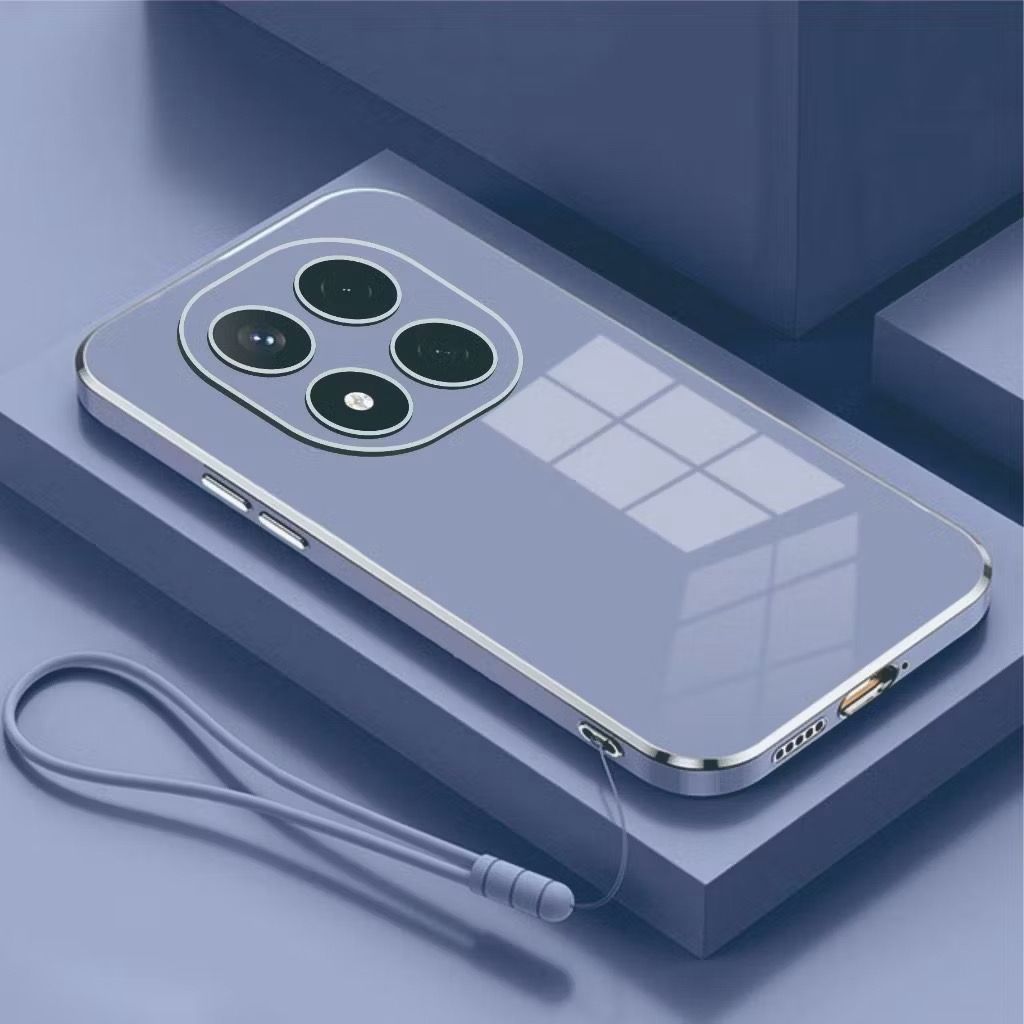 Soft Case Redmi Note 14 Pro 5G / Redmi Note 14 Pro Plus / Poco X7 5G Case Luxury Plating Casing Sili