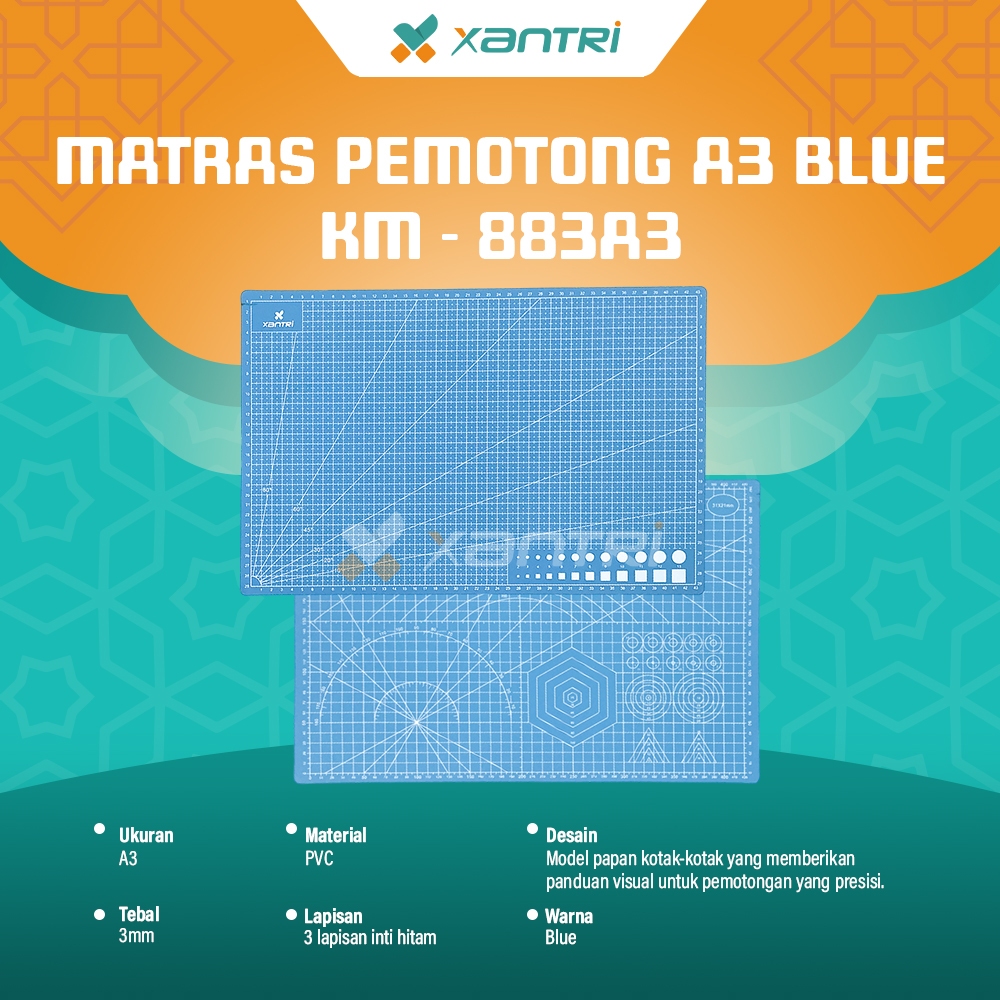 

Xantri - Alas Potong Kertas Cutting Mat Serba Guna