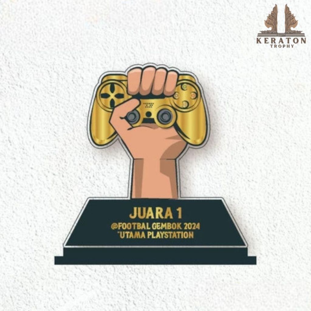 Plakat Gaming Piala Game Piala E Sport Piala PS Akrilk Custom