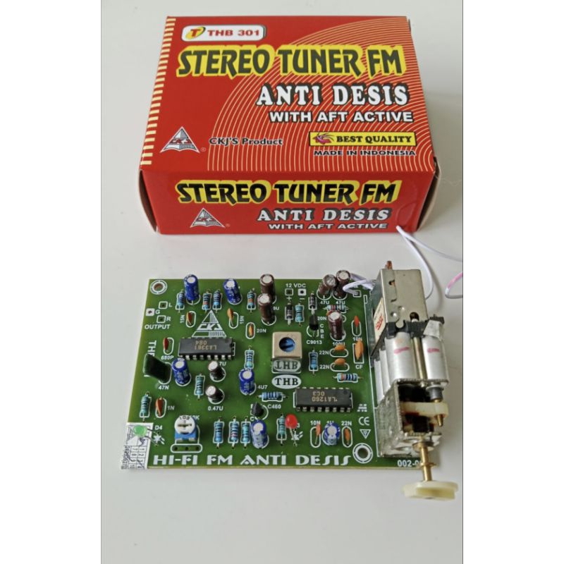THB 301 CKJ STEREO TUNER FM ANTI DESIS