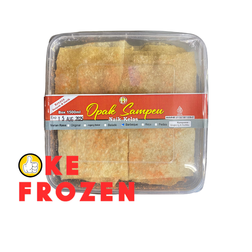 

SUTRA OPAK SAMPEU NAIK KELAS BBQ BOX 150gr