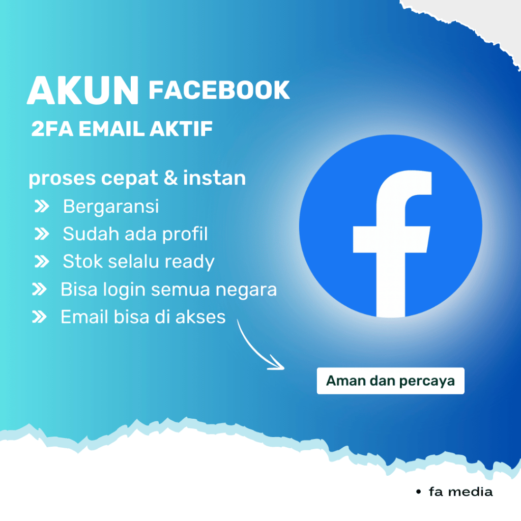 Akun Facebook - Email Aktif