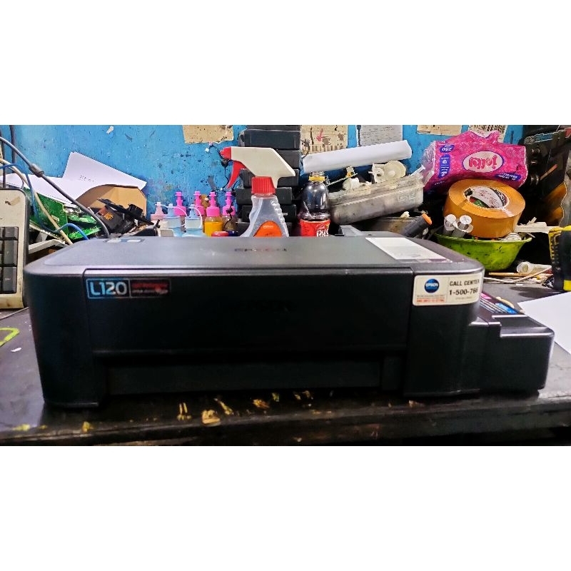 printer Epson L120 kosongan normal