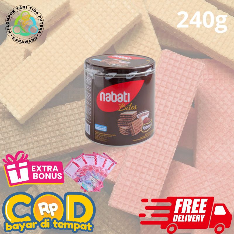 

Nabati Coklat 240g, Berhadiah jika beruntung