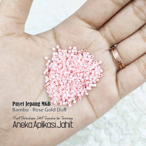50 GRAM PAYET JEPANG MGB BAMBU PASIR 483 ROSE GOLD DOFF