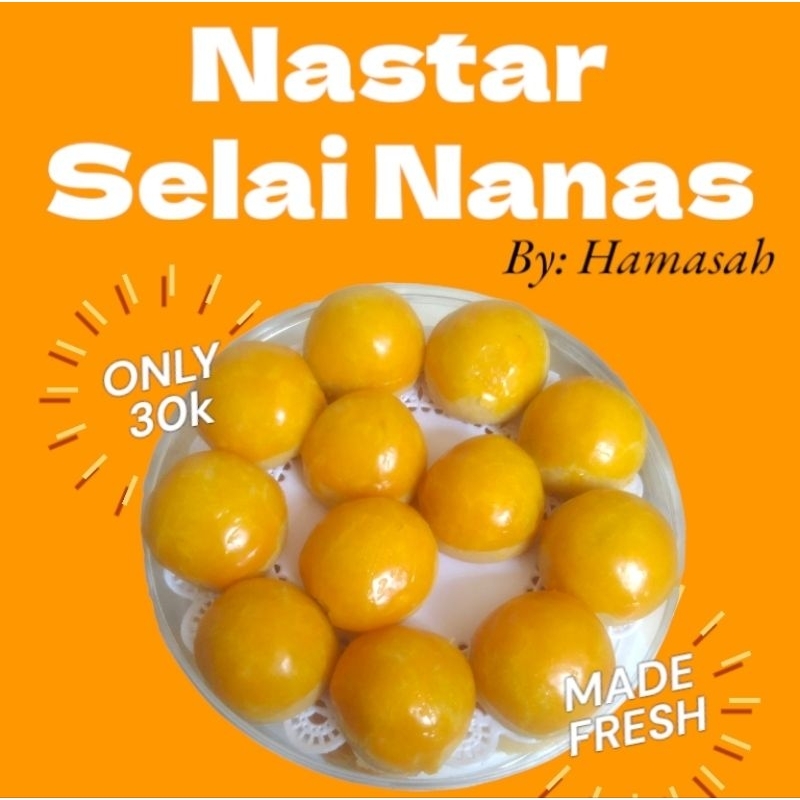 

Kue Nastar Selai Nanas 250 Gram